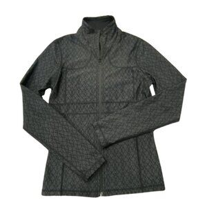 PrAna Reeve Textured Jacket Women's Jacquard Full Zip Active Outdoor Sz XS